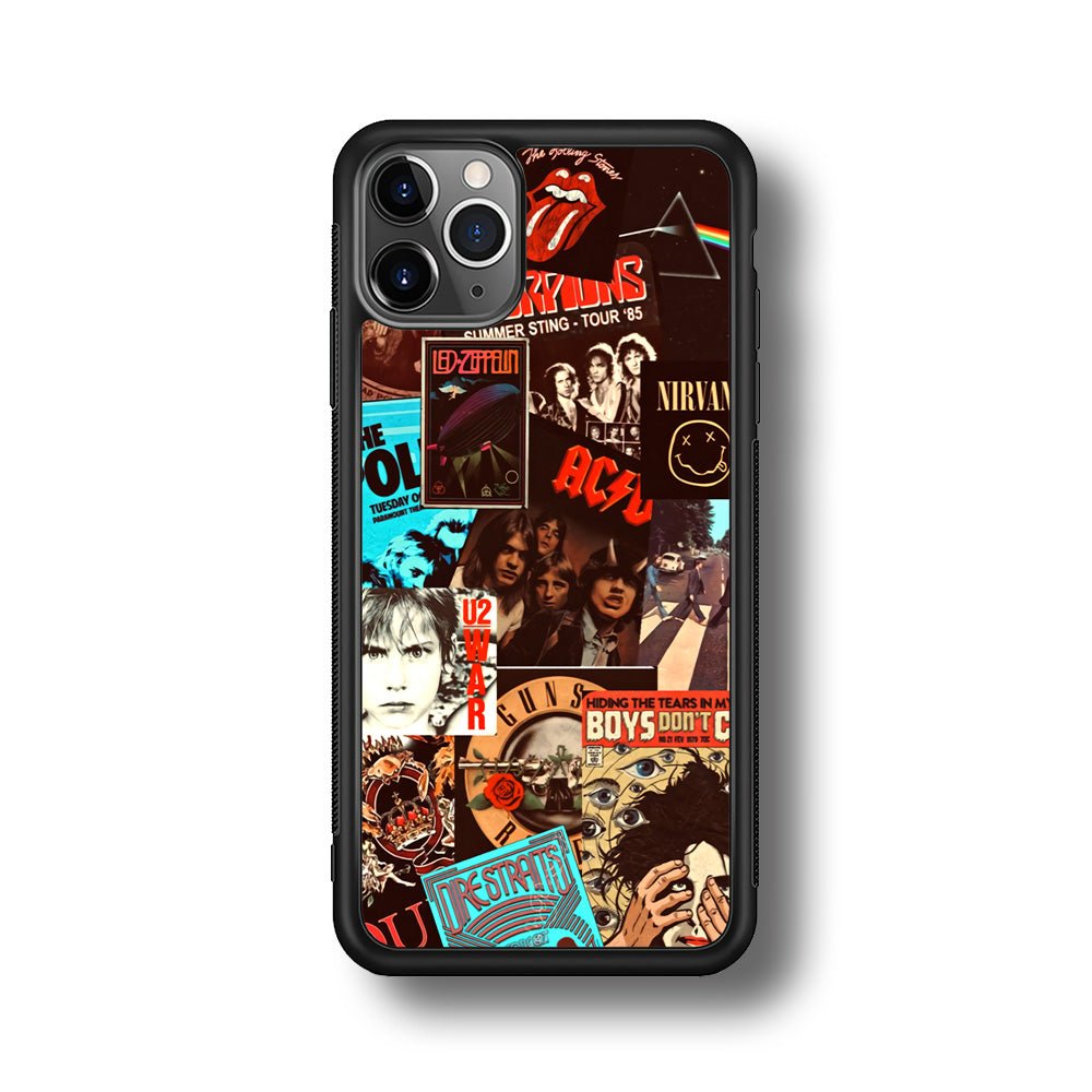 Old Poster of Rock's iPhone 11 Pro Max Case