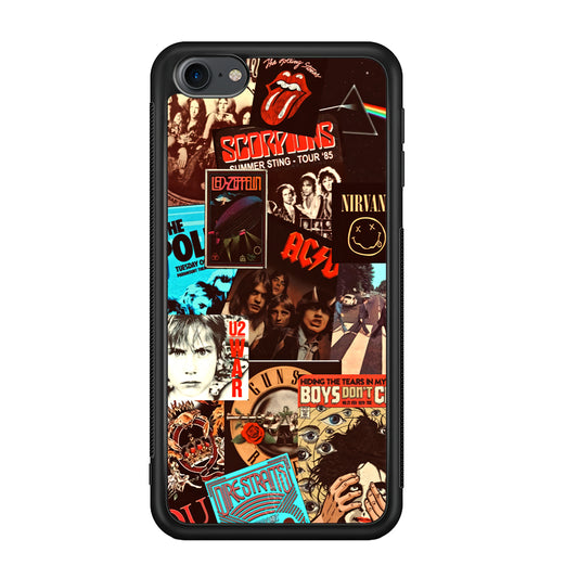 Old Poster of Rock's iPod Touch 6 Case - Carneyforia