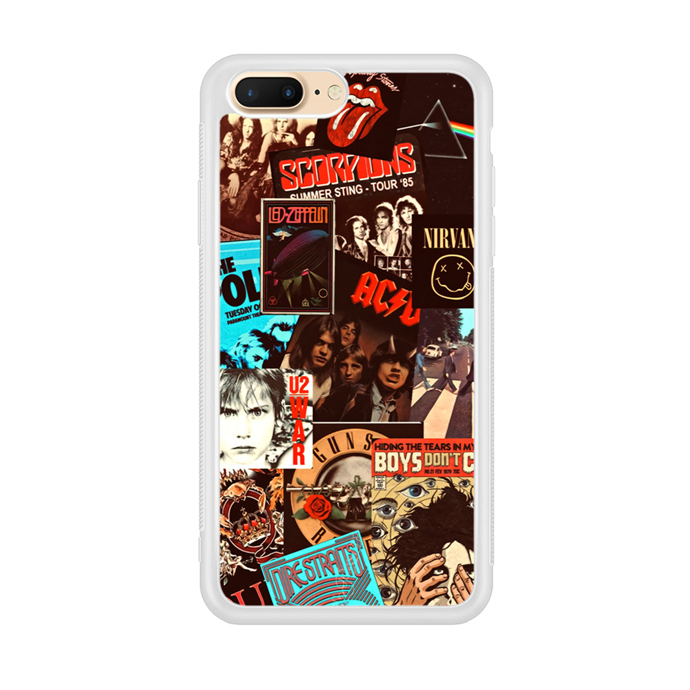 Old Poster of Rock's iPhone 7 Plus Case