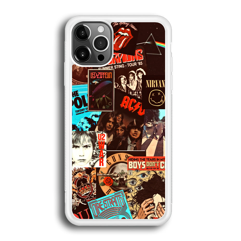 Old Poster of Rock's iPhone 12 Pro Case