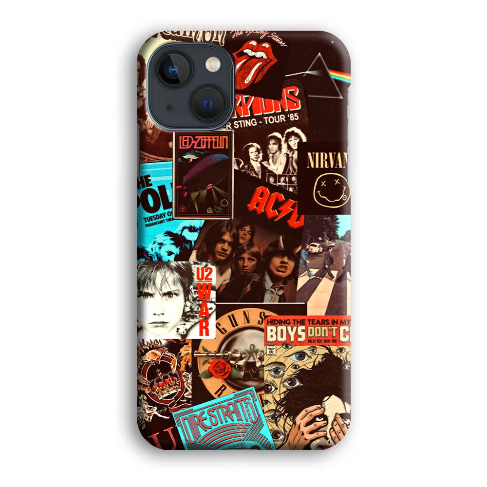 Old Poster of Rock's iPhone 13 Case