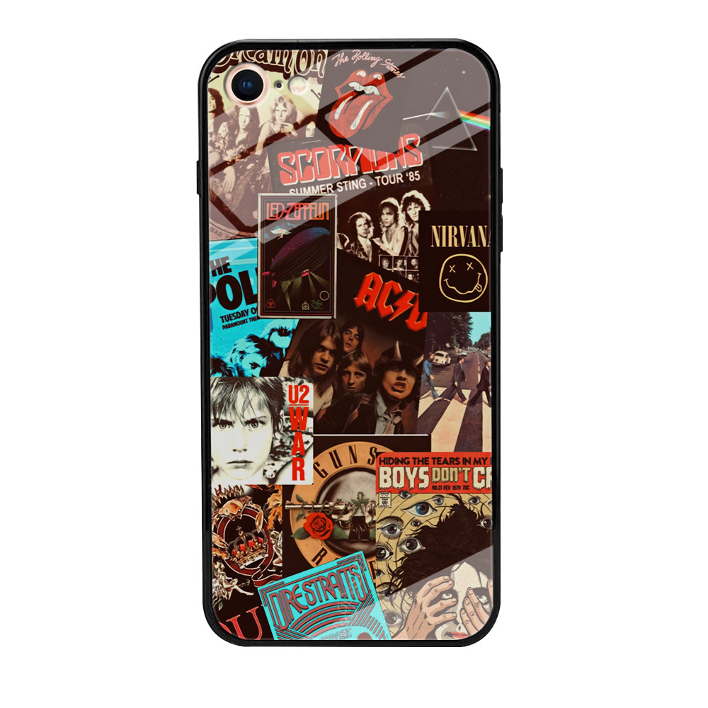 Old Poster of Rock's iPhone 7 Case