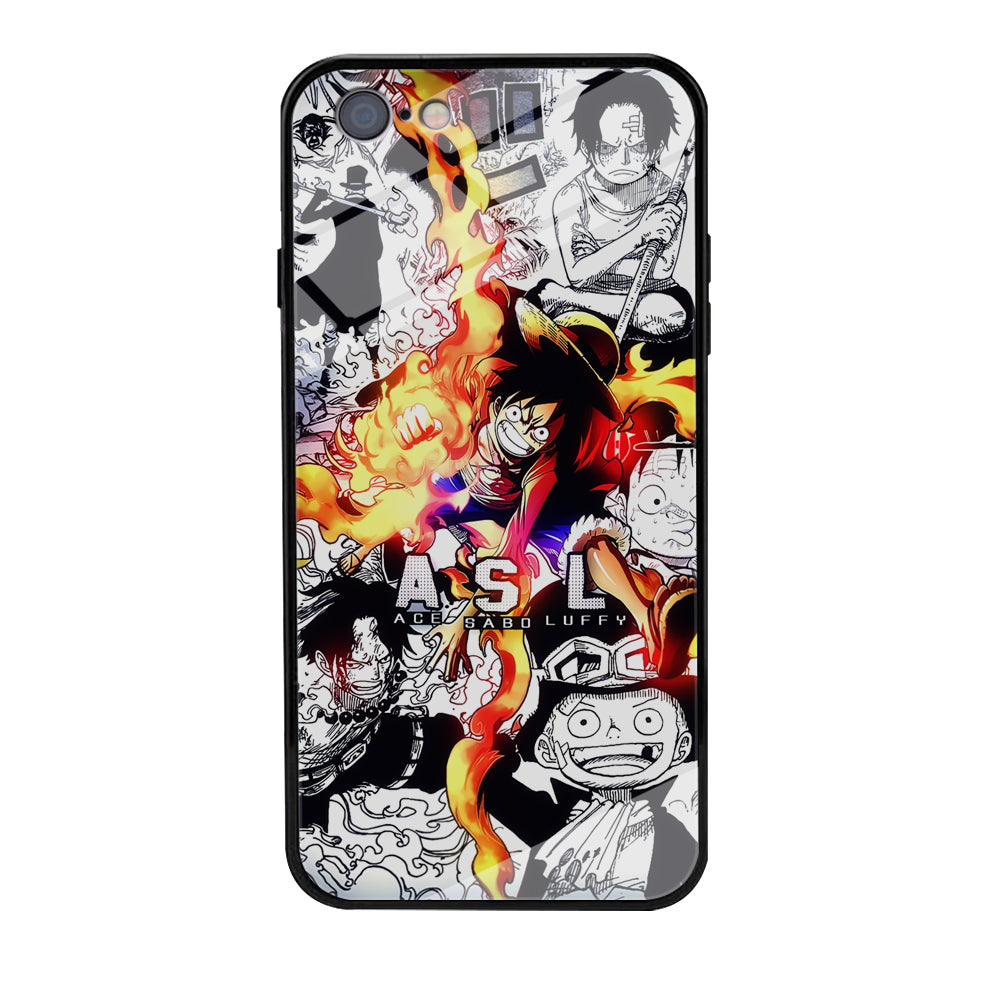One Piece Trio Ace Sabo Luffy iPhone 6 Plus | 6s Plus Case