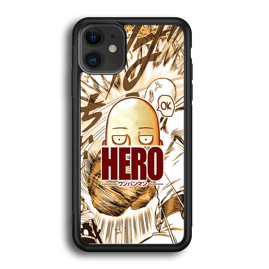 One Punch Man Hero no Saitama iPhone 12 Case