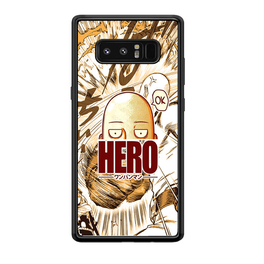 One Punch Man Hero no Saitama Samsung Galaxy Note 8 Case
