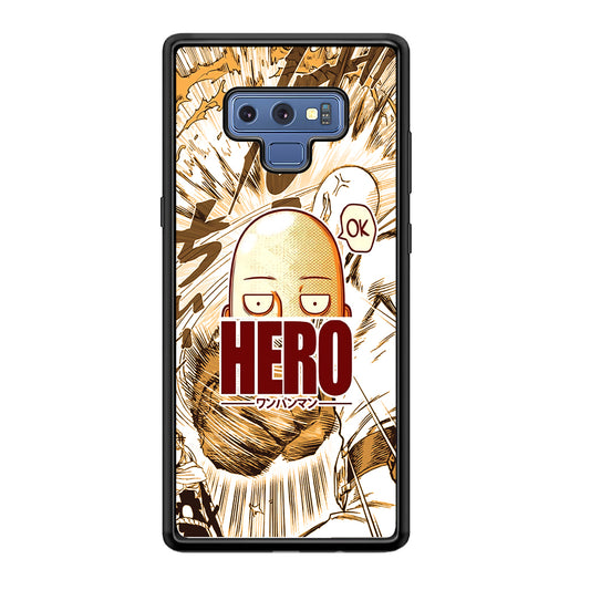 One Punch Man Hero no Saitama Samsung Galaxy Note 9 Case