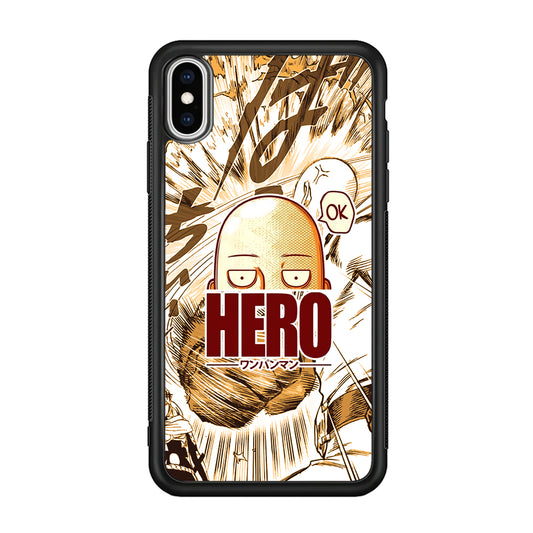 One Punch Man Hero no Saitama iPhone X Case