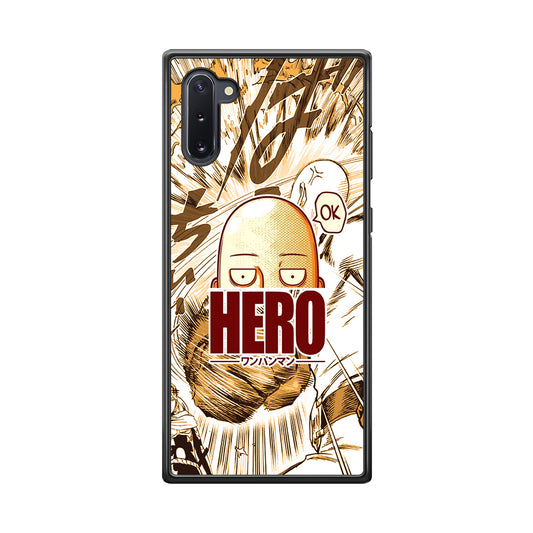 One Punch Man Hero no Saitama Samsung Galaxy Note 10 Case