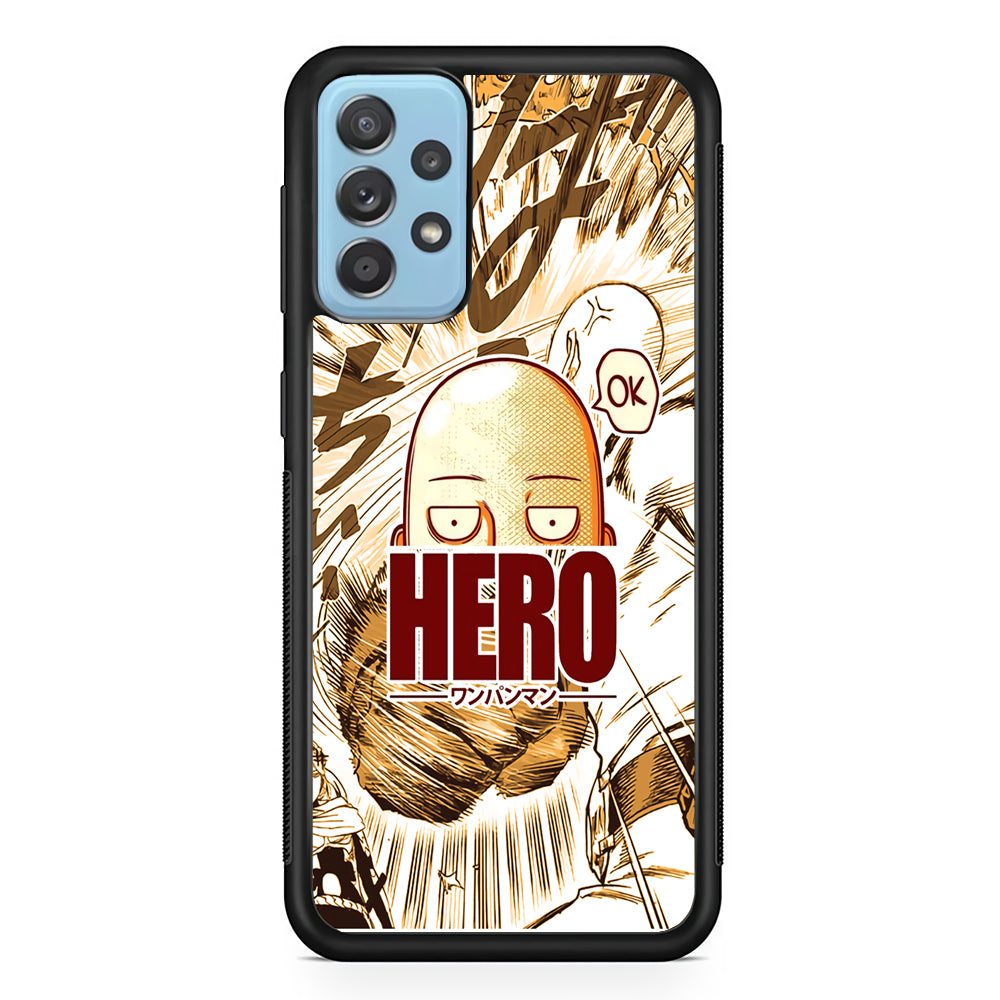 One Punch Man Hero no Saitama Samsung Galaxy A52 Case