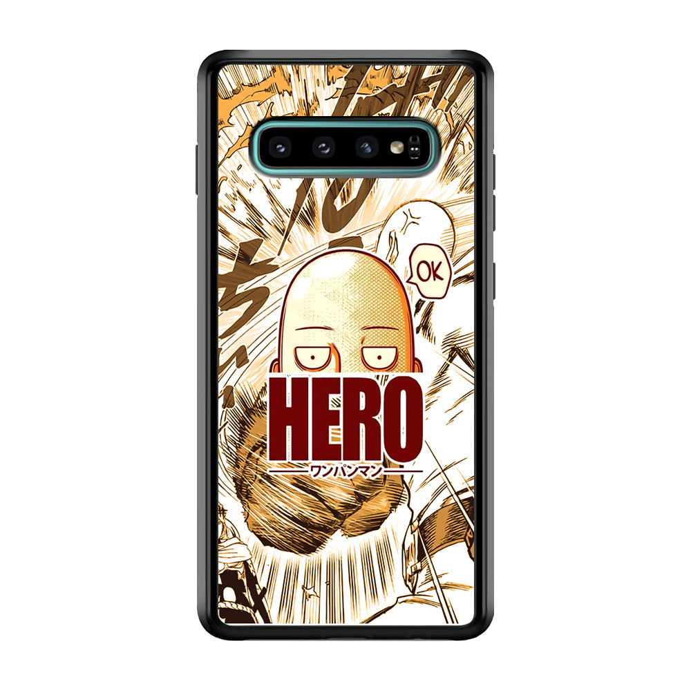 One Punch Man Hero no Saitama Samsung Galaxy S10 Case