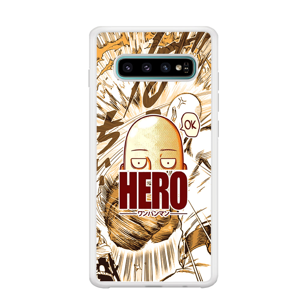 One Punch Man Hero no Saitama Samsung Galaxy S10 Case