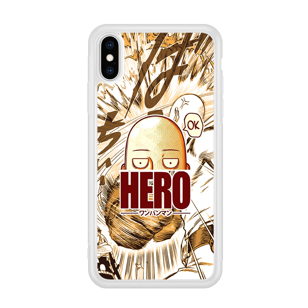 One Punch Man Hero no Saitama iPhone X Case