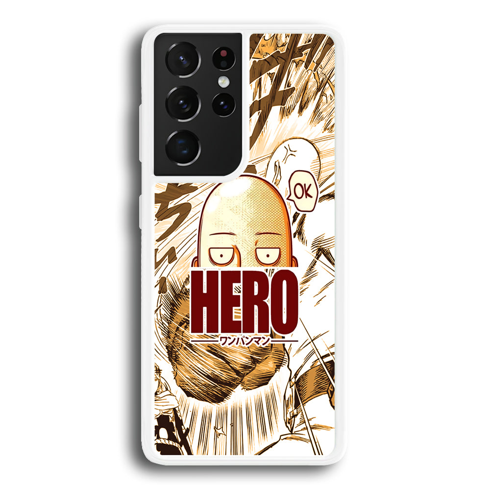 One Punch Man Hero no Saitama Samsung Galaxy S21 Ultra Case