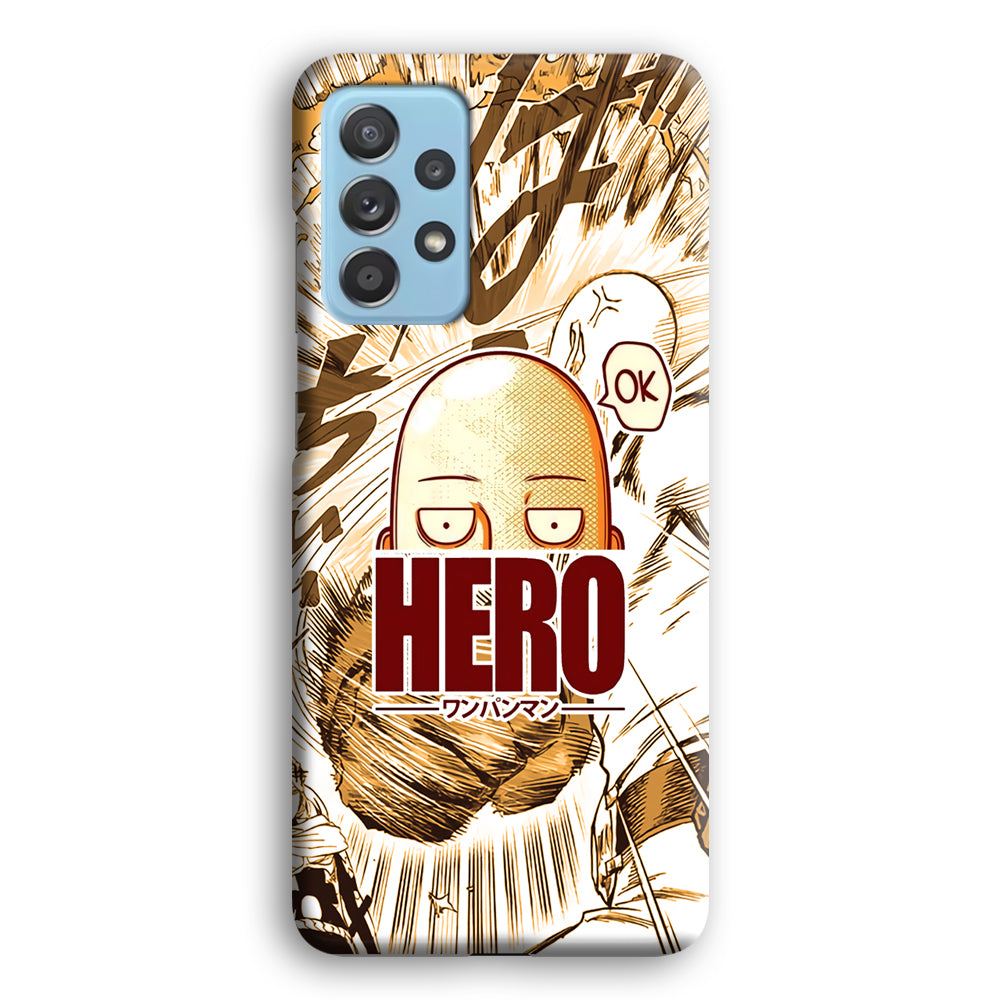 One Punch Man Hero no Saitama Samsung Galaxy A52 Case