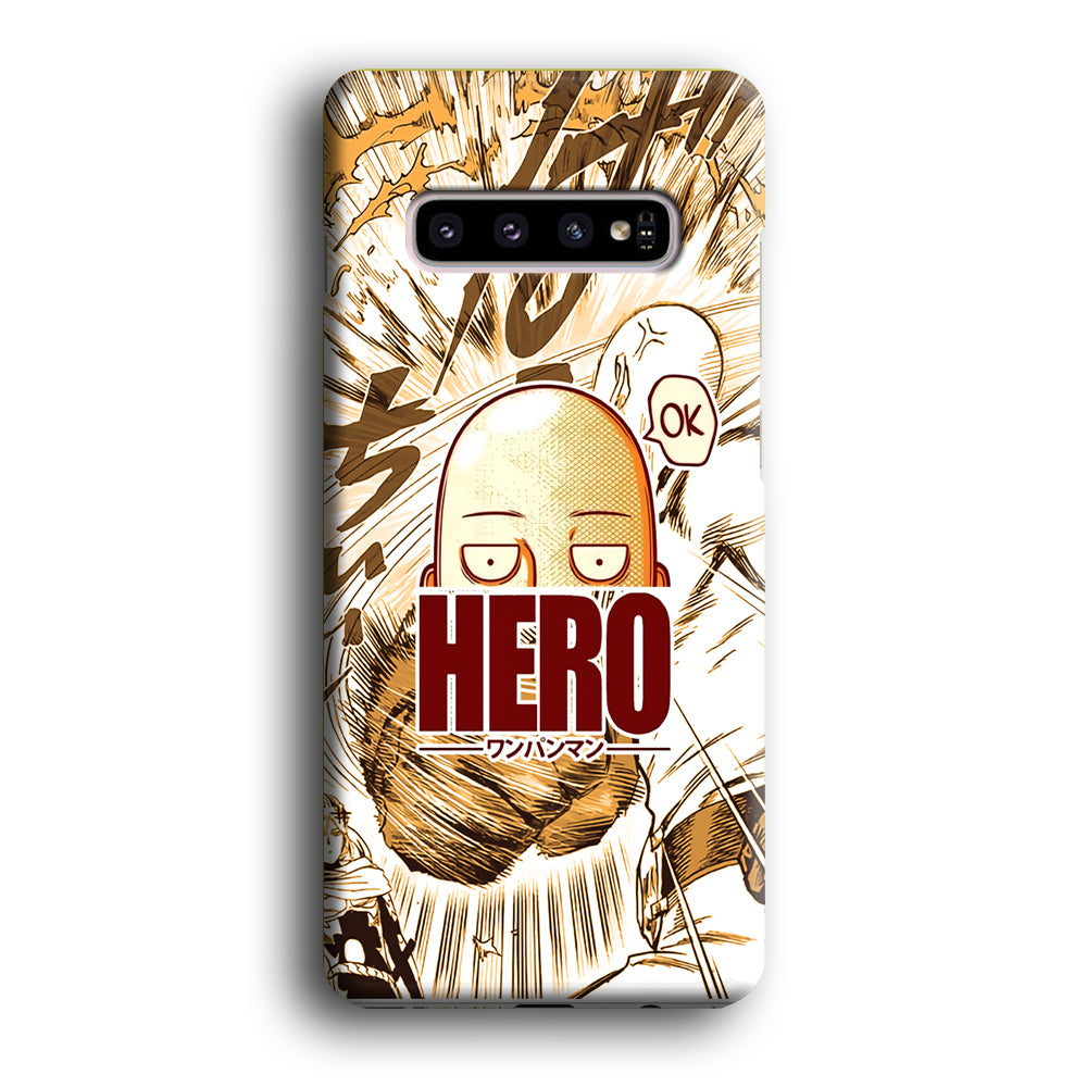 One Punch Man Hero no Saitama Samsung Galaxy S10 Case