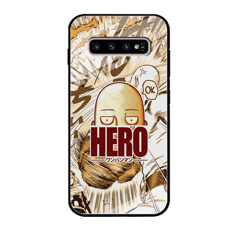 One Punch Man Hero no Saitama Samsung Galaxy S10 Case