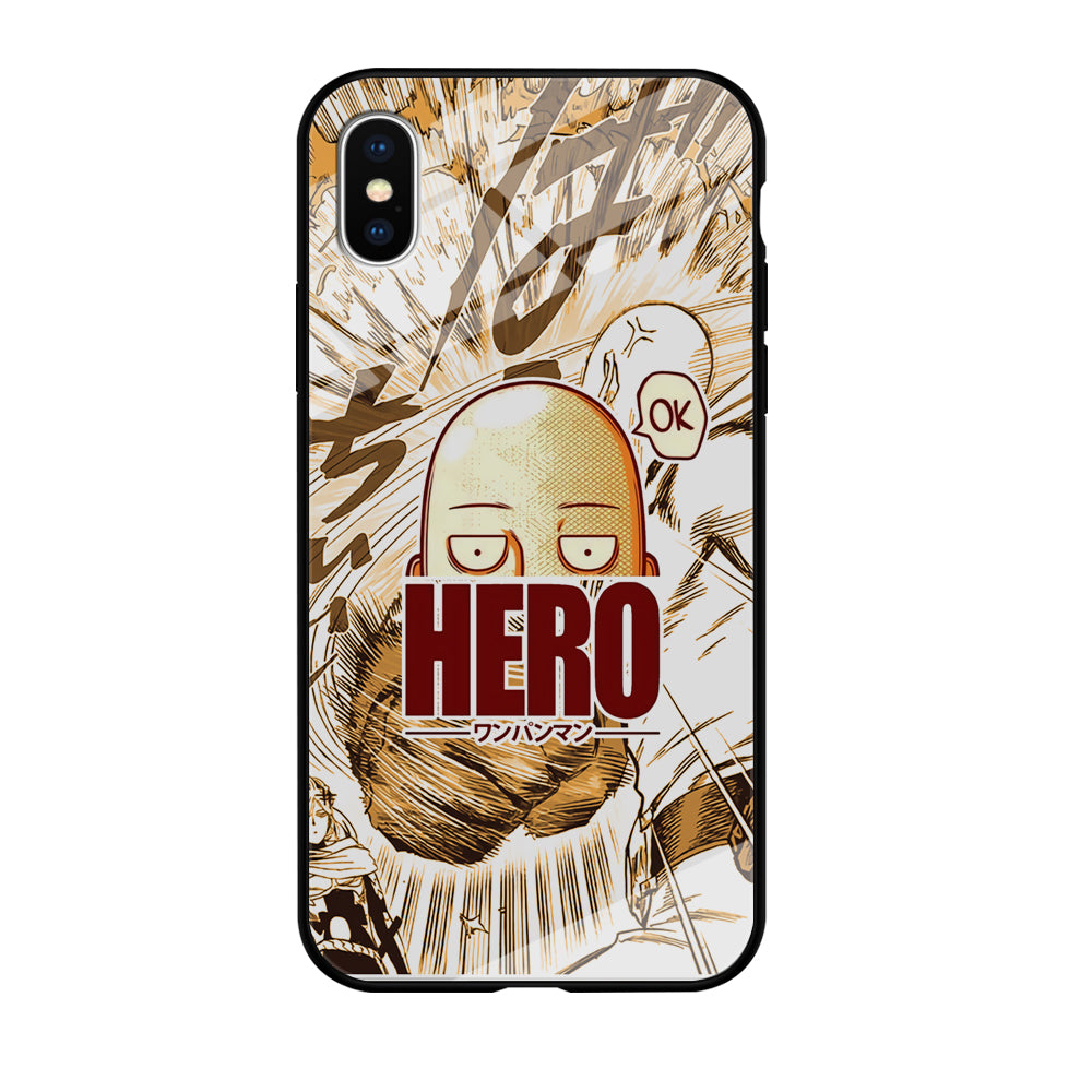 One Punch Man Hero no Saitama iPhone X Case