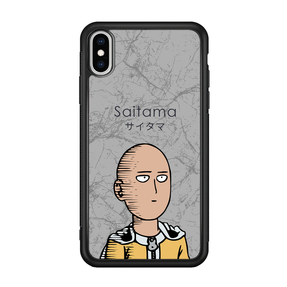 One Punch Man Mood of The Day iPhone XS Case