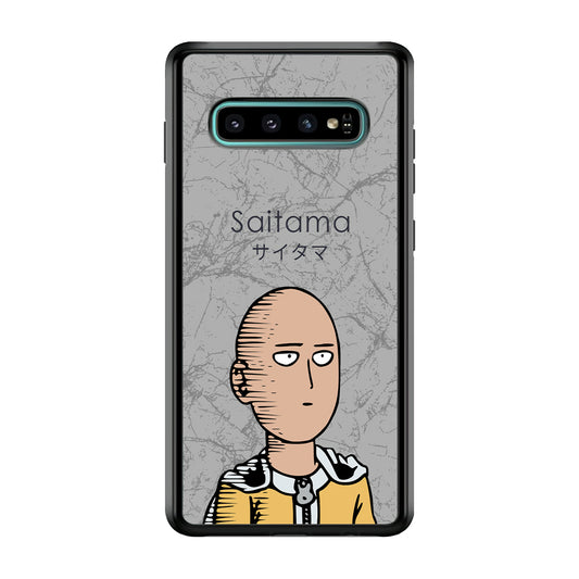 One Punch Man Mood of The Day Samsung Galaxy S10 Plus Case