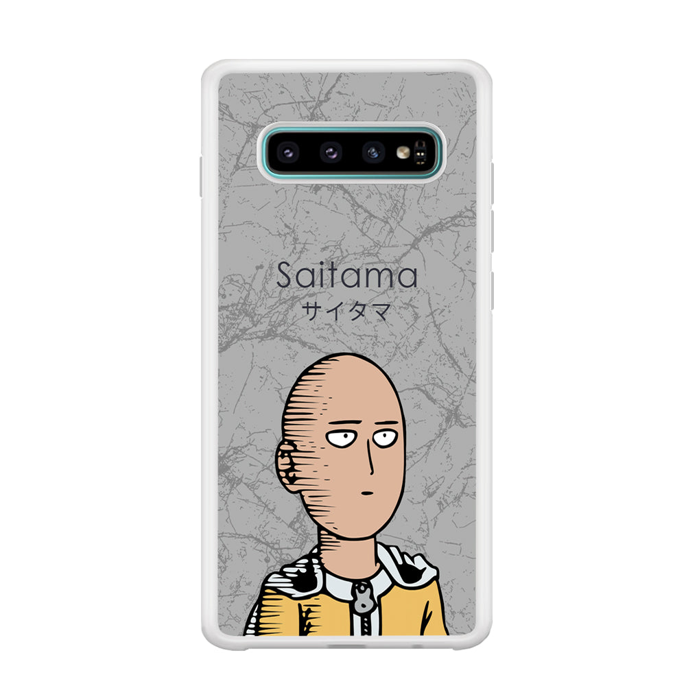 One Punch Man Mood of The Day Samsung Galaxy S10 Case