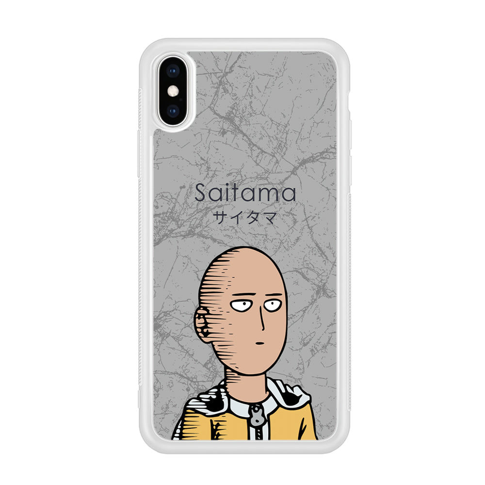 One Punch Man Mood of The Day iPhone XS Case