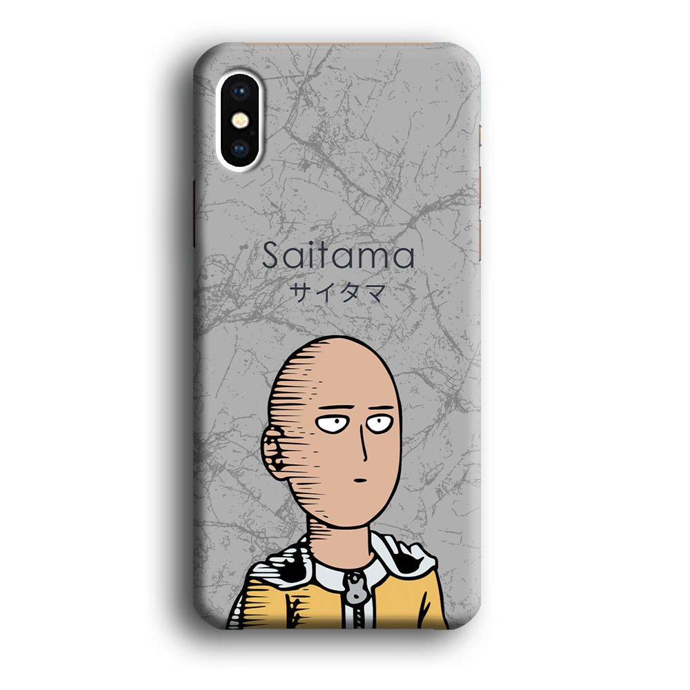 One Punch Man Mood of The Day iPhone XS Case