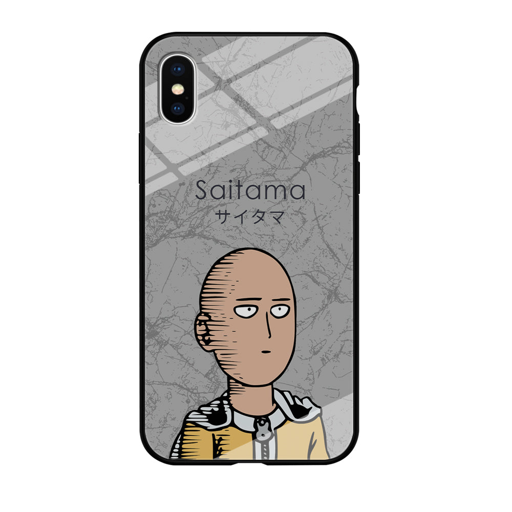 One Punch Man Mood of The Day iPhone X Case