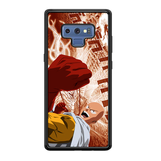 One Punch Man Spirit Shout Samsung Galaxy Note 9 Case