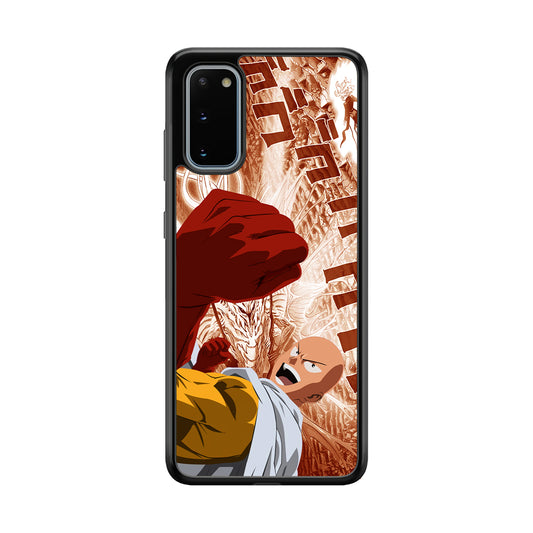 One Punch Man Spirit Shout Samsung Galaxy S20 Case