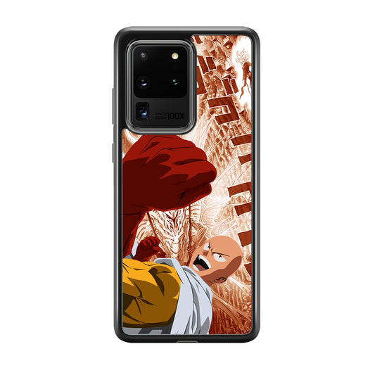 One Punch Man Spirit Shout Samsung Galaxy S20 Ultra Case