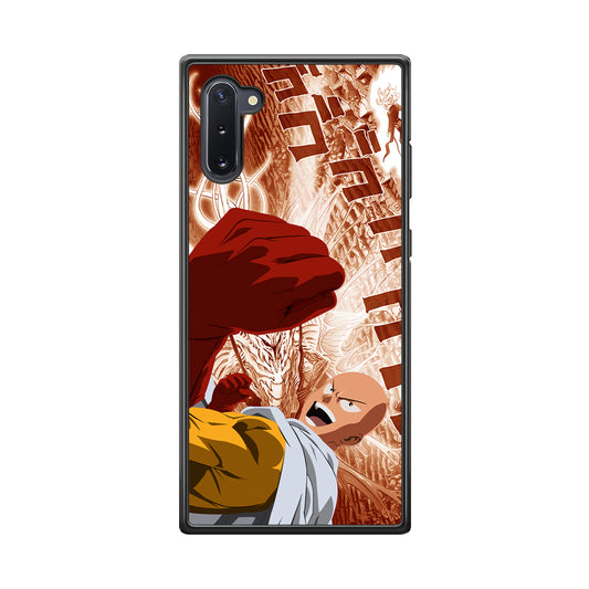 One Punch Man Spirit Shout Samsung Galaxy Note 10 Case