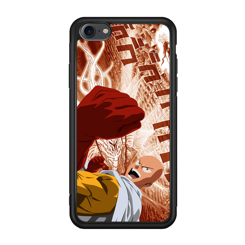 One Punch Man Spirit Shout iPhone 8 Case