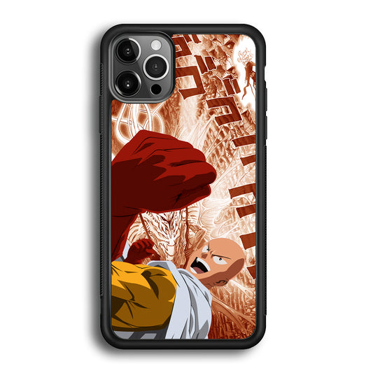 One Punch Man Spirit Shout iPhone 12 Pro Case