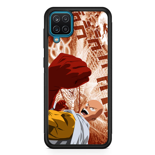 One Punch Man Spirit Shout Samsung Galaxy A12 Case