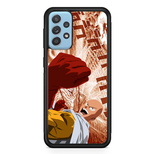 One Punch Man Spirit Shout Samsung Galaxy A52 Case