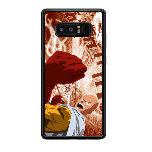 One Punch Man Spirit Shout Samsung Galaxy Note 8 Case