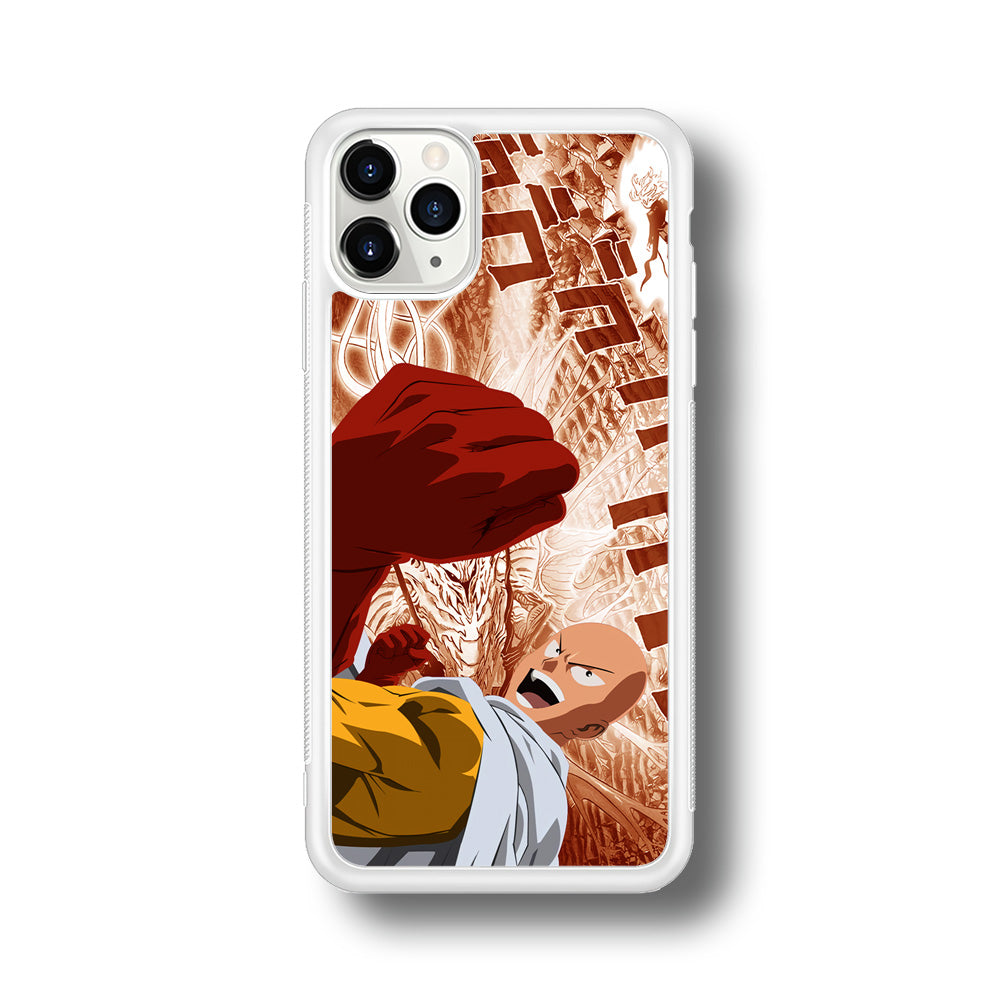 One Punch Man Spirit Shout iPhone 11 Pro Case