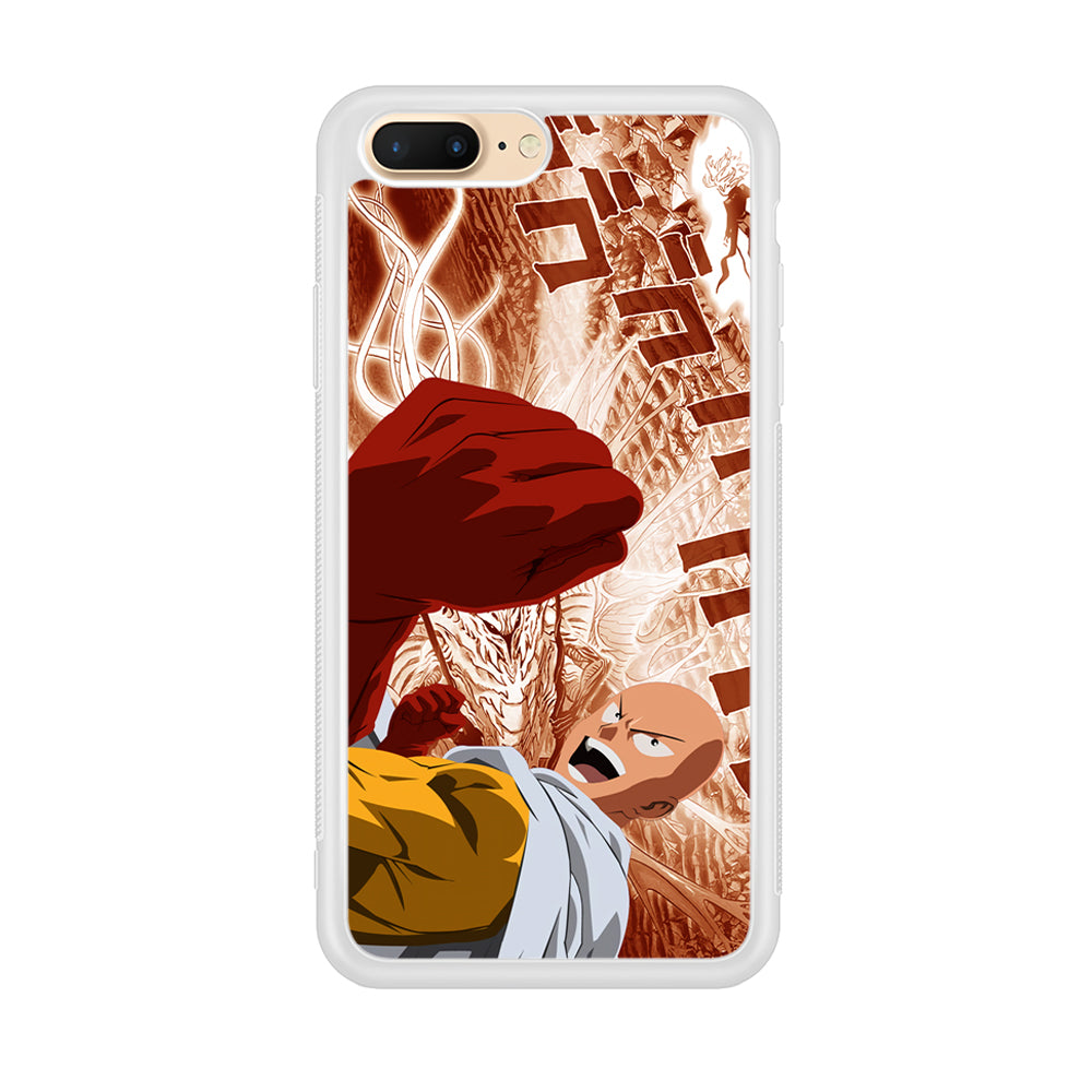 One Punch Man Spirit Shout iPhone 8 Plus Case