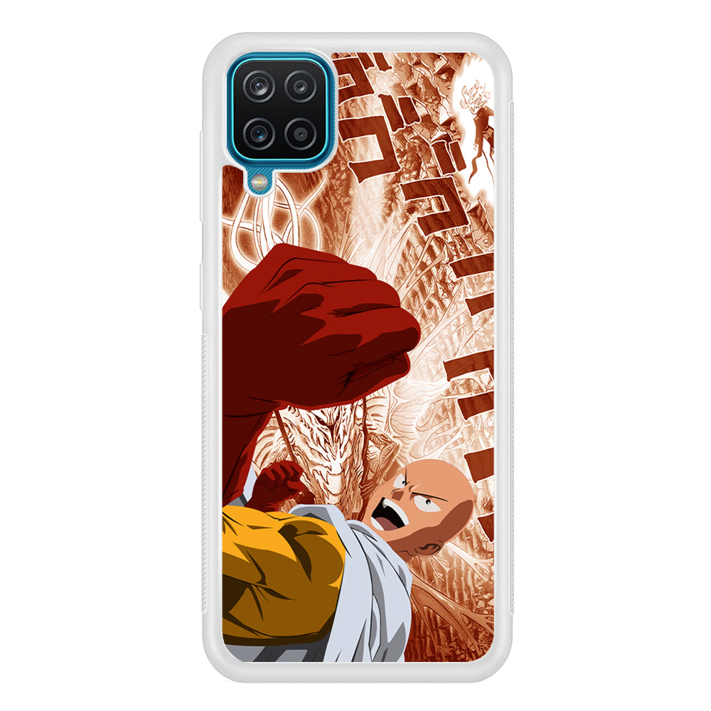 One Punch Man Spirit Shout Samsung Galaxy A12 Case