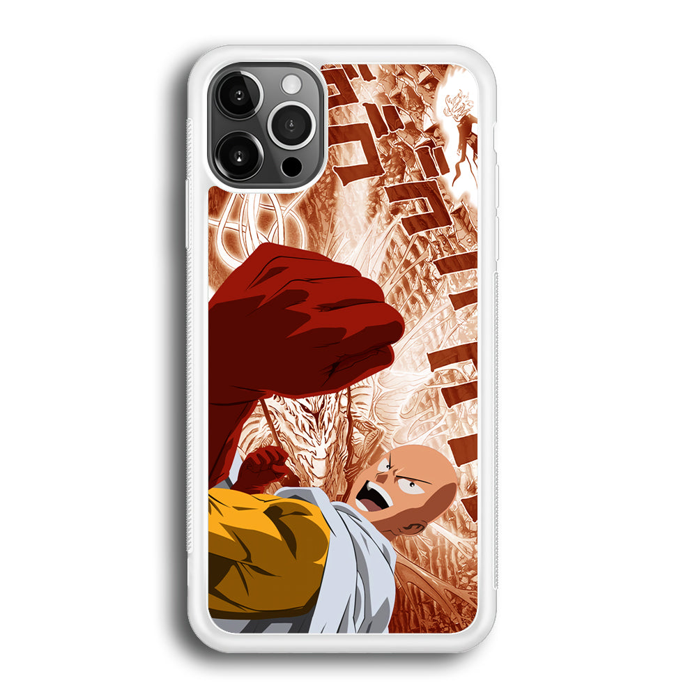 One Punch Man Spirit Shout iPhone 12 Pro Case