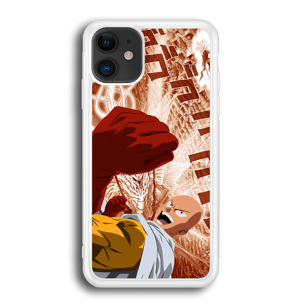 One Punch Man Spirit Shout iPhone 12 Case