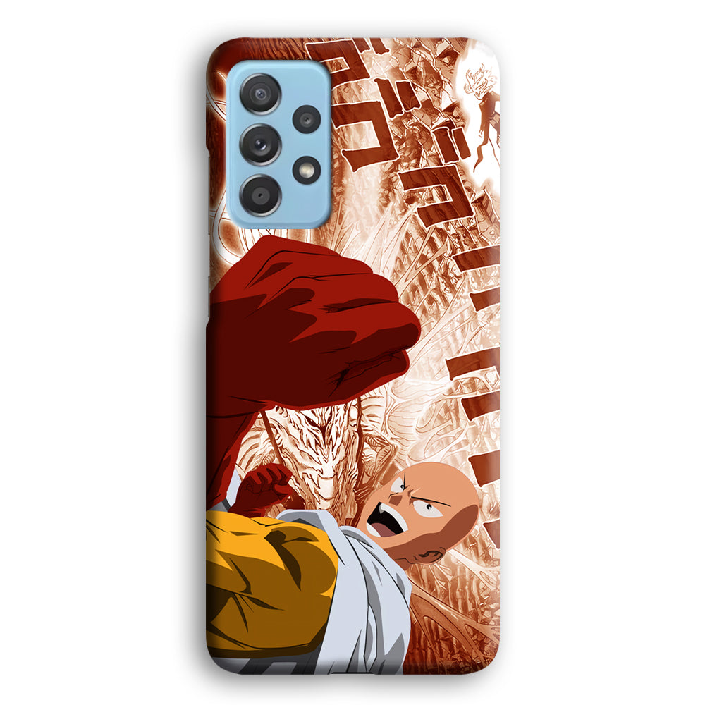 One Punch Man Spirit Shout Samsung Galaxy A52 Case
