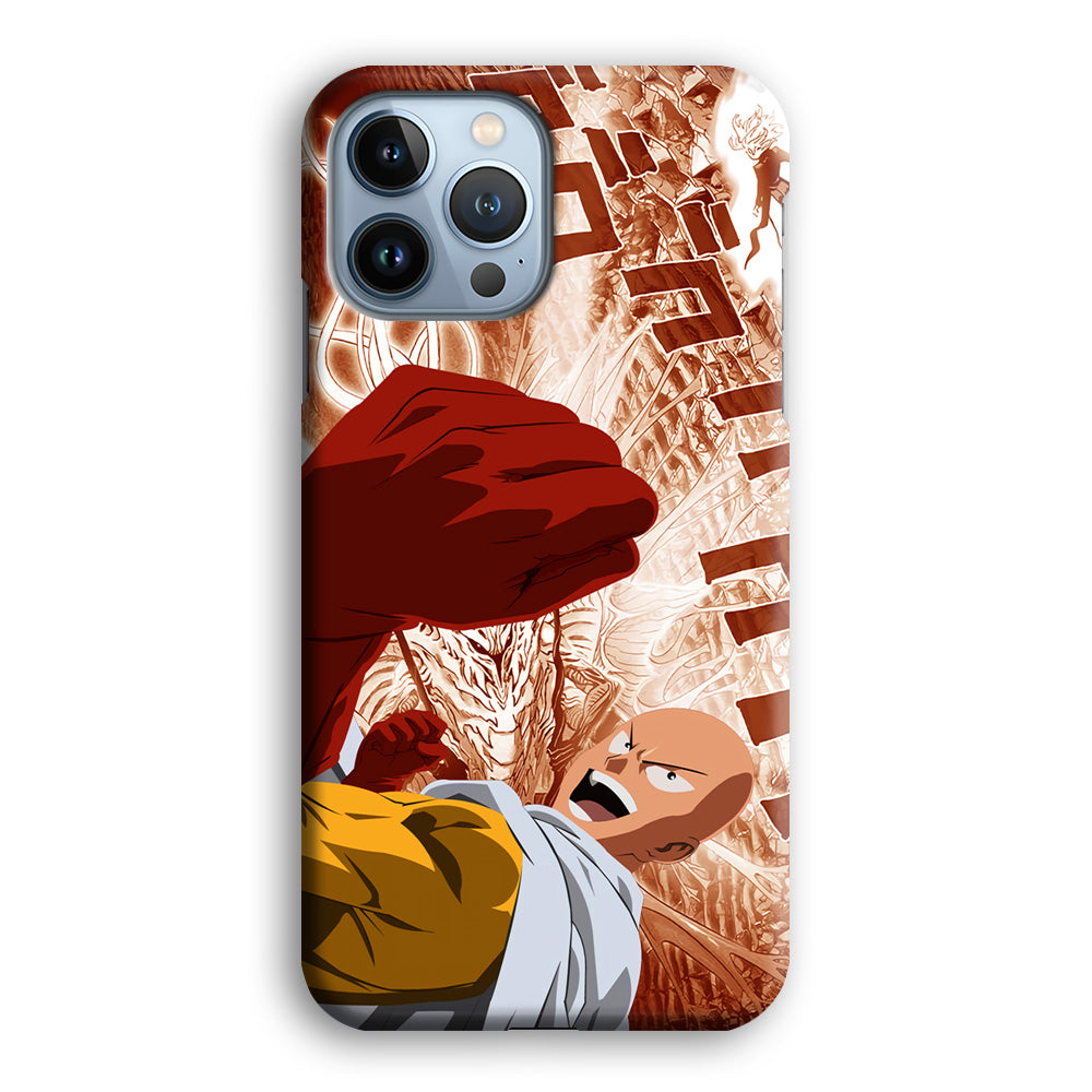 One Punch Man Spirit Shout iPhone 13 Pro Max Case