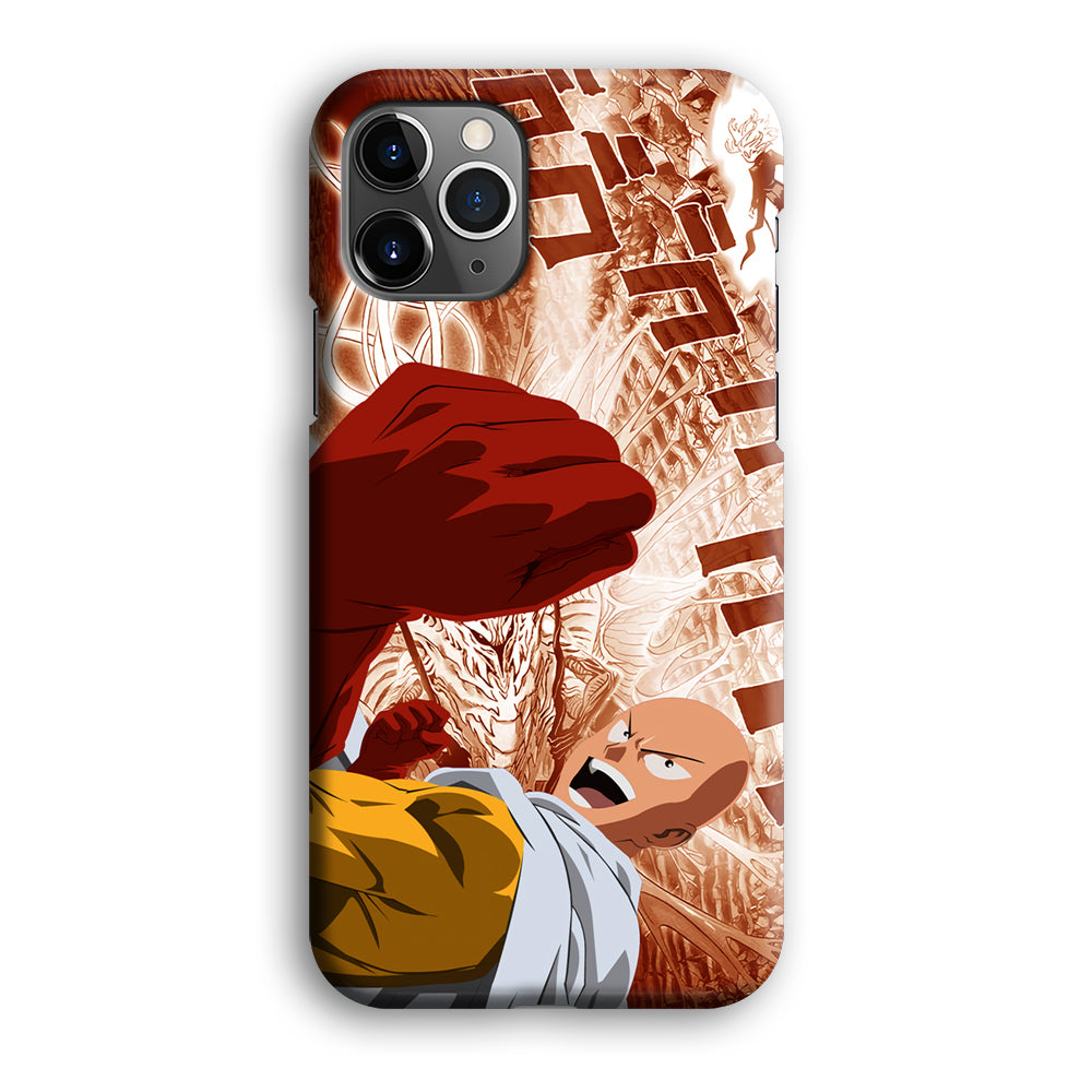 One Punch Man Spirit Shout iPhone 12 Pro Case