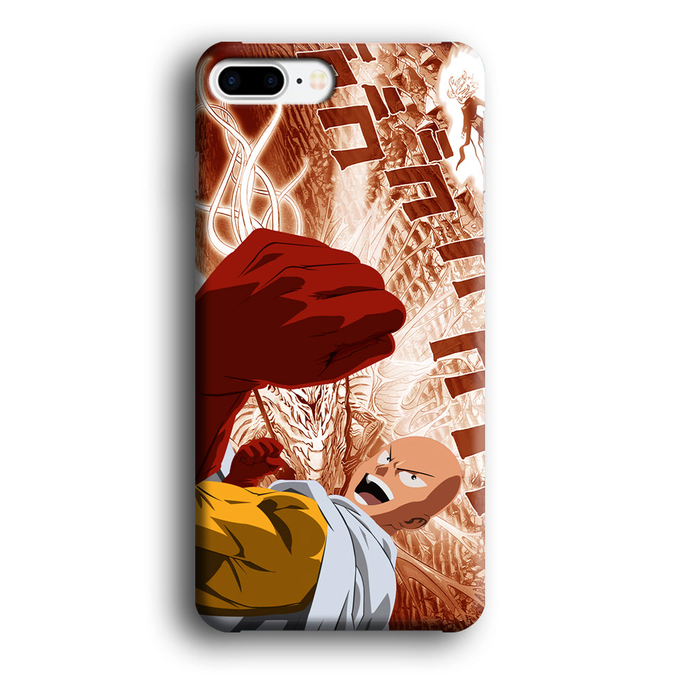 One Punch Man Spirit Shout iPhone 8 Plus Case