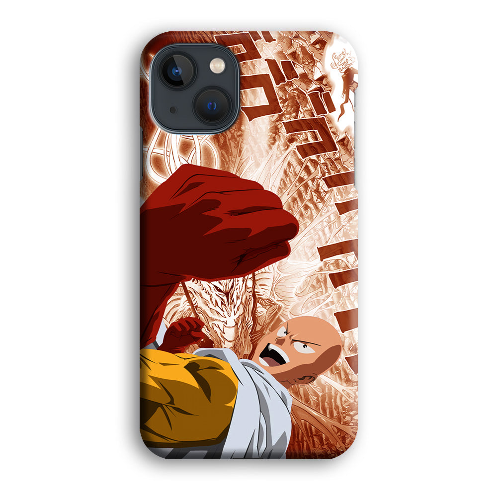 One Punch Man Spirit Shout iPhone 13 Case