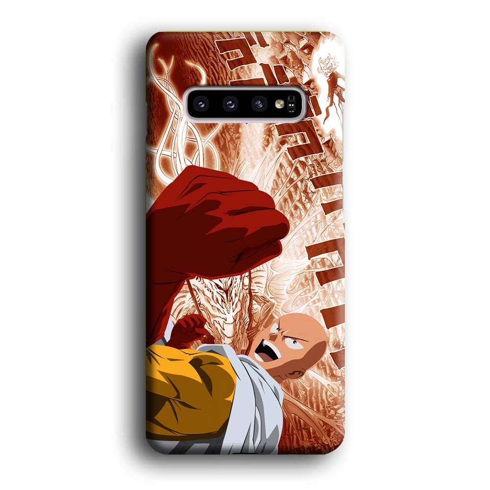 One Punch Man Spirit Shout Samsung Galaxy S10 Case