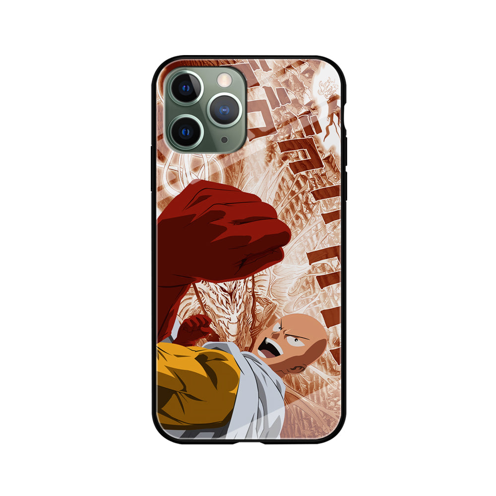 One Punch Man Spirit Shout iPhone 11 Pro Case