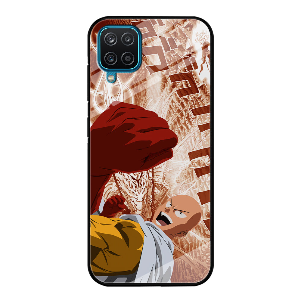 One Punch Man Spirit Shout Samsung Galaxy A12 Case