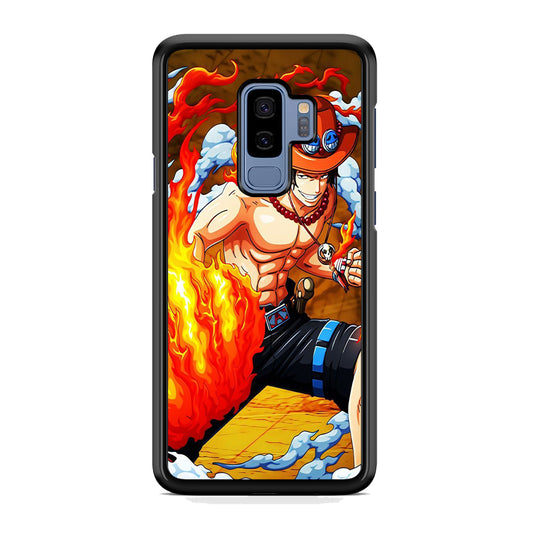 One Piece Ace Power Samsung Galaxy S9 Plus Case